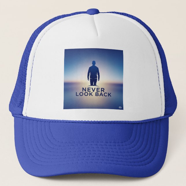 Casquette Ne jamais regarder en arrière Logo : Faire place à (Devant)