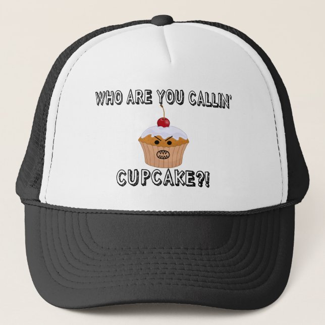 Casquette Ne m'appelez pas petit gâteau (Devant)