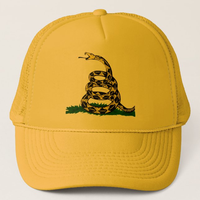 Casquette Ne marchez pas sur moi (Devant)