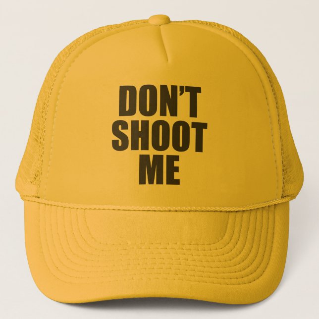 Casquette Ne me tirez pas - habillement de festival (Devant)