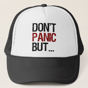 Casquette Ne paniquez pas