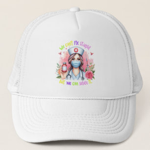 Casquette Ne peut pas réparer les bêtises : guérir dans une 