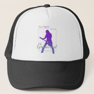Casquette Né pour être guitariste pour musiciens et membre d