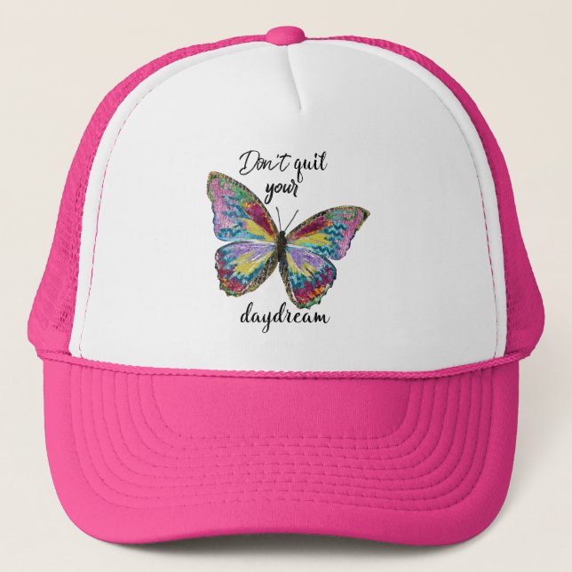 Casquette Ne quittez pas votre rêve (Devant)