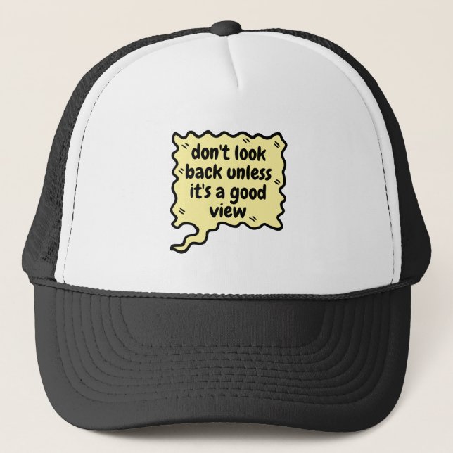 Casquette ne regardez pas en arrière à moins qu'il\s'agisse  (Devant)
