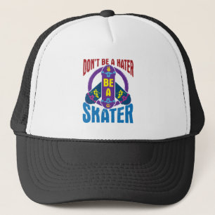Casquette Ne soyez pas un haïr Soyez un patineur Cool Skateb