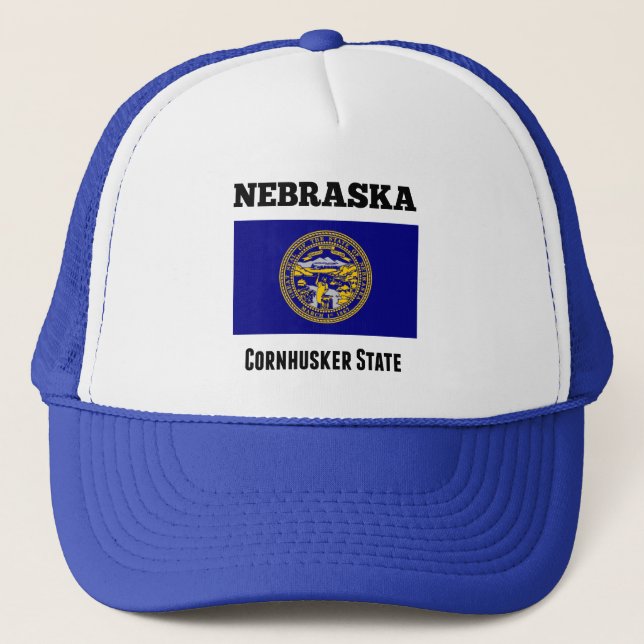 Casquette Nebraska, État de Cornhusker, (Devant)