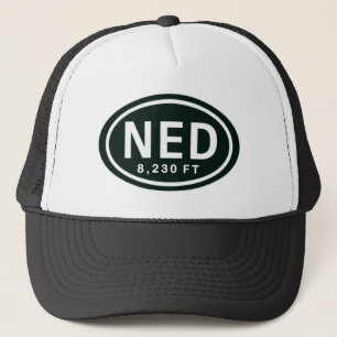 Casquette Nederland CO 8,230 FT Elevation NED Hat