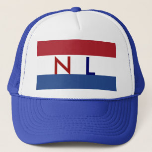 Casquette néerlandais NL de drapeau