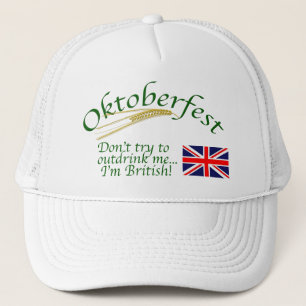 Casquette N'essayez pas de me surboire... Je suis britanniqu