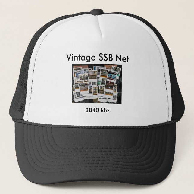 Casquette net vintage de SSB (Devant)