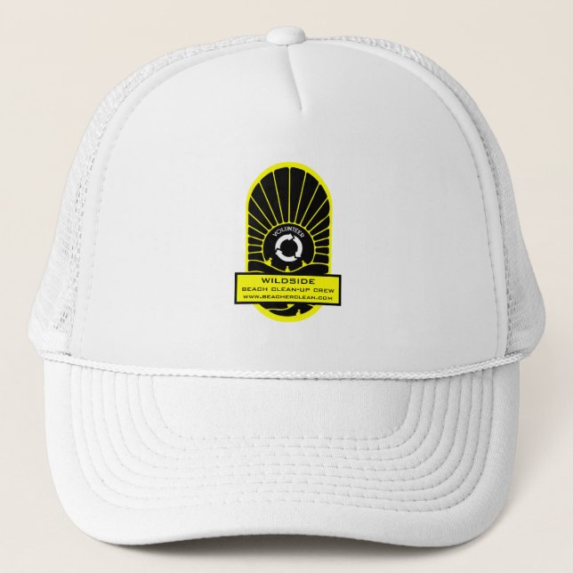 Casquette Nettoyage de plage - Debout équipage bénévole (Devant)