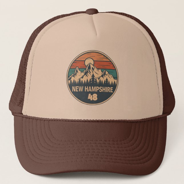 Casquette New Hampshire 48 Sunset (Devant)