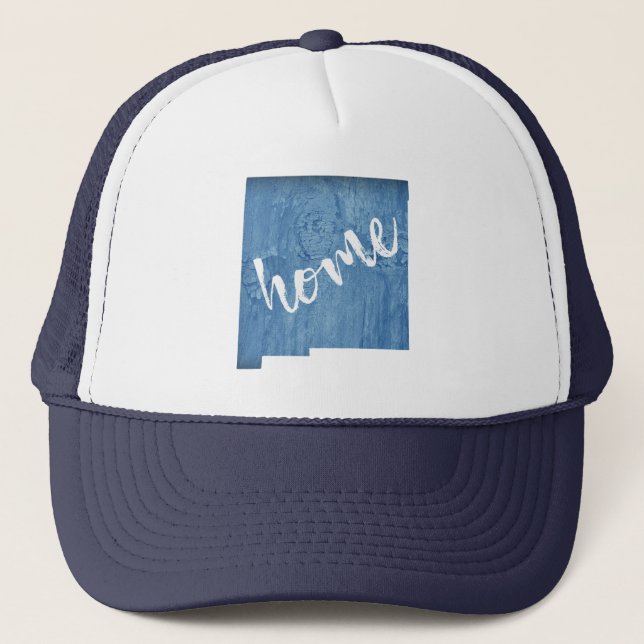 Casquette New Mexico Home Wood Grain (Devant)