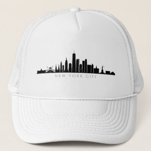 Casquette NEW YORK NYC Manhatten USA City Skyline Silhouette