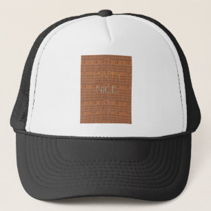 Casquette Nice Happy Kenya Red Zebra Hakuna Matata motif De