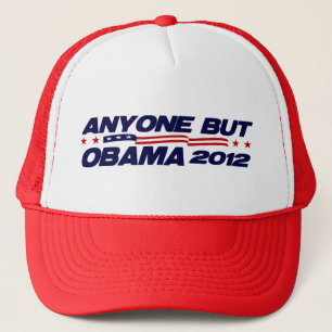 Casquette N'importe qui mais Obama 2012