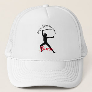 Casquette Ninja Swordswoman Silhouette Thunder_Cove