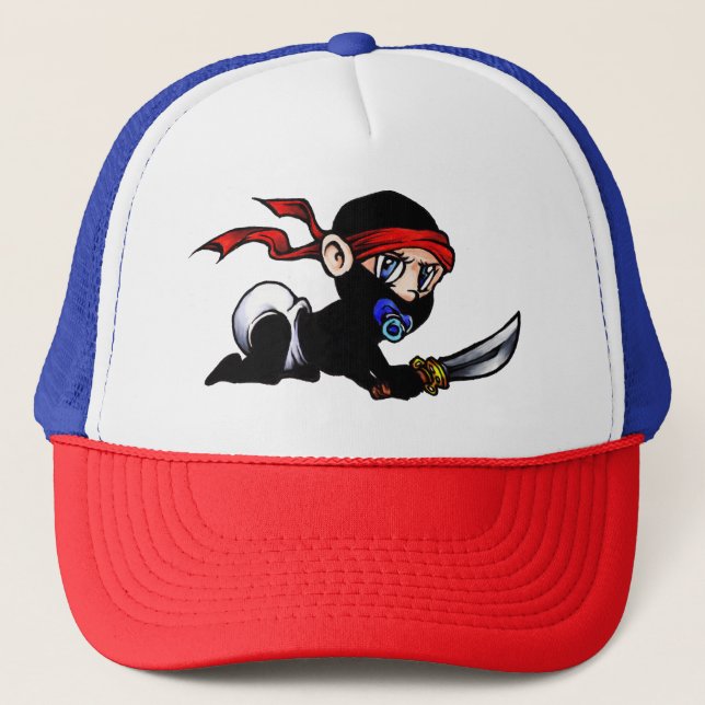 Casquette Ninjutsu bébé Ninja (Devant)