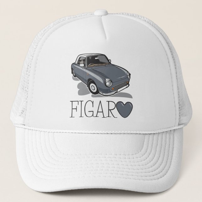 Casquette Nissan Figaro Lapiz Grey (Devant)