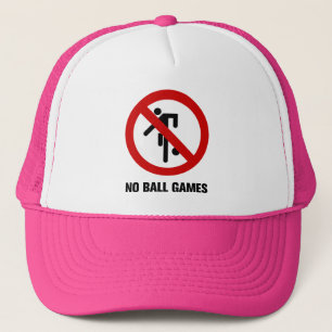 Casquette NO Ball Games ⚠ Thai Park ⚠
