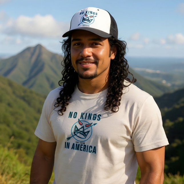 Casquette No King Turq (Créateur téléchargé)