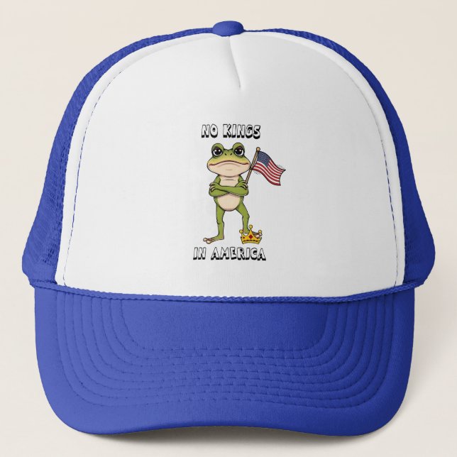 Casquette No Kings in America Anti-Trump Protest  (Devant)