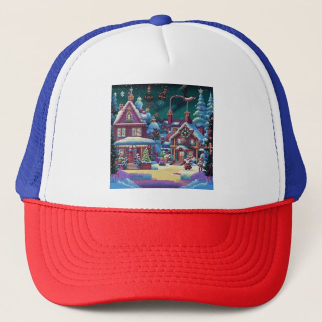 Casquette Noël 4. (Devant)