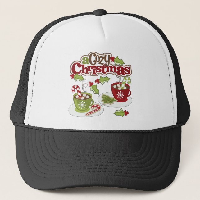 Casquette Noël cosy (Devant)