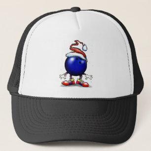 Casquette Noël de bowling