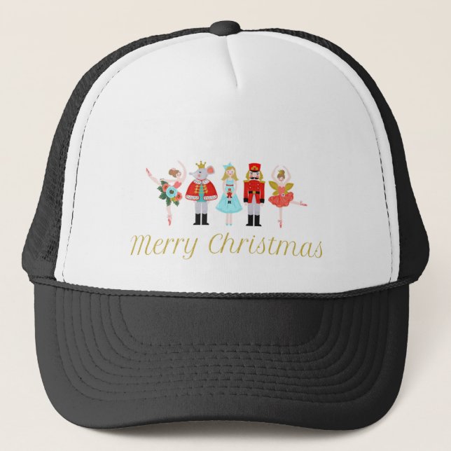 Casquette Noël du Ballet de Nutcracker (Devant)