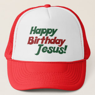 Casquette Noël est l'anniversaire de Jésus