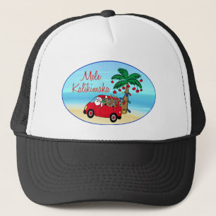 Casquette Noël hawaïen