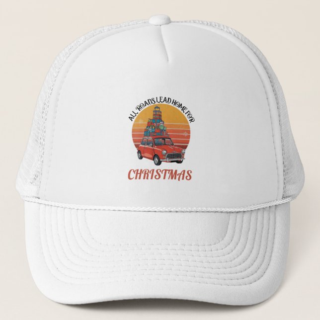 Casquette Noël Rétro (Devant)