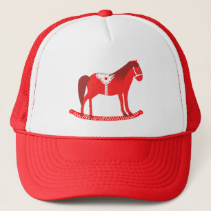 Casquette Noël scandinave Cheval Rocking