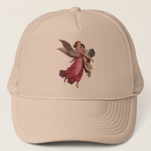 Casquette Noël vintage, Ange victorien Guardian