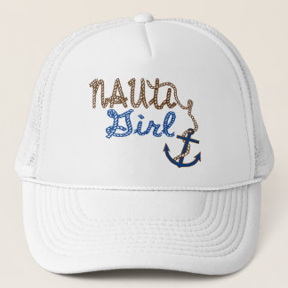Casquette Noeuds de corde fille Nauti et Ancre