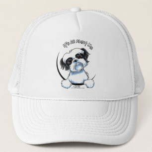 Casquette Noir/Blanc Chih Tzu IAAM