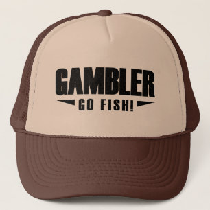 Casquette noir de camionneur de logo de joueur
