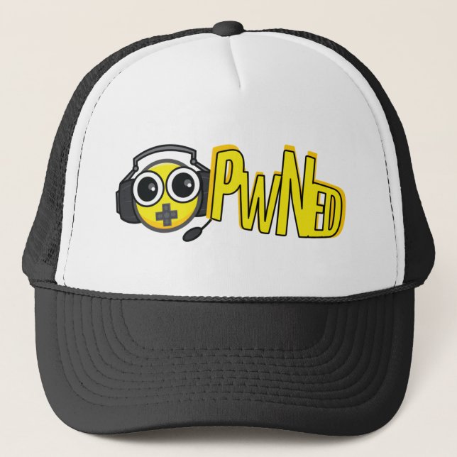 Casquette noir de PwNED GAMER EEKit (Devant)