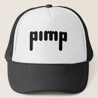Casquette noir de souteneur
