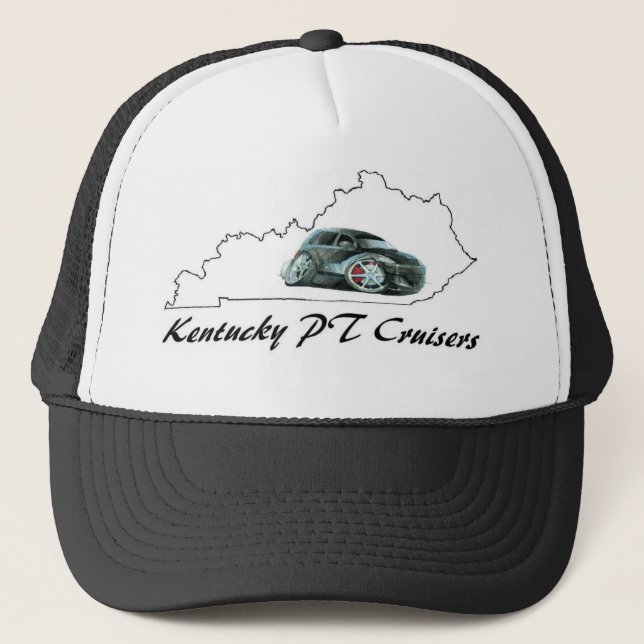 Casquette noir et blanc de croiseurs des KY (Devant)