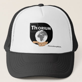 Casquette noir et blanc de thorium