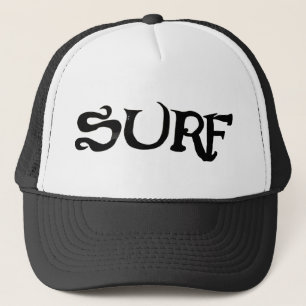 casquette noir surf