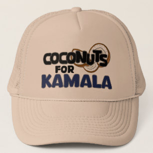 Casquette Noix de coco pour Kamala Harris Funny Coconut Tree