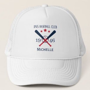 Casquette Nom de club de baseball personnalisé Classique