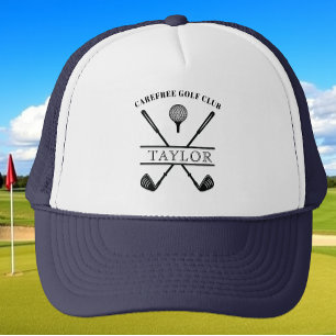Casquette Nom de club de golf personnalisé