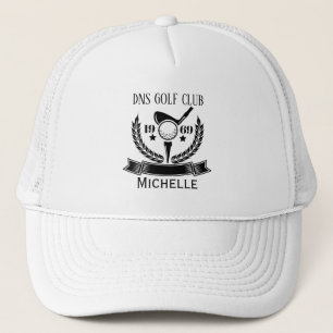 Casquette Nom de club de golf personnalisé Classique