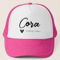 Nom de Cora Révéler Signification Minimal Texte No