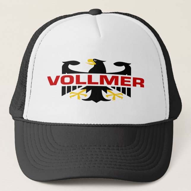 Casquette Nom de famille de Vollmer (Devant)